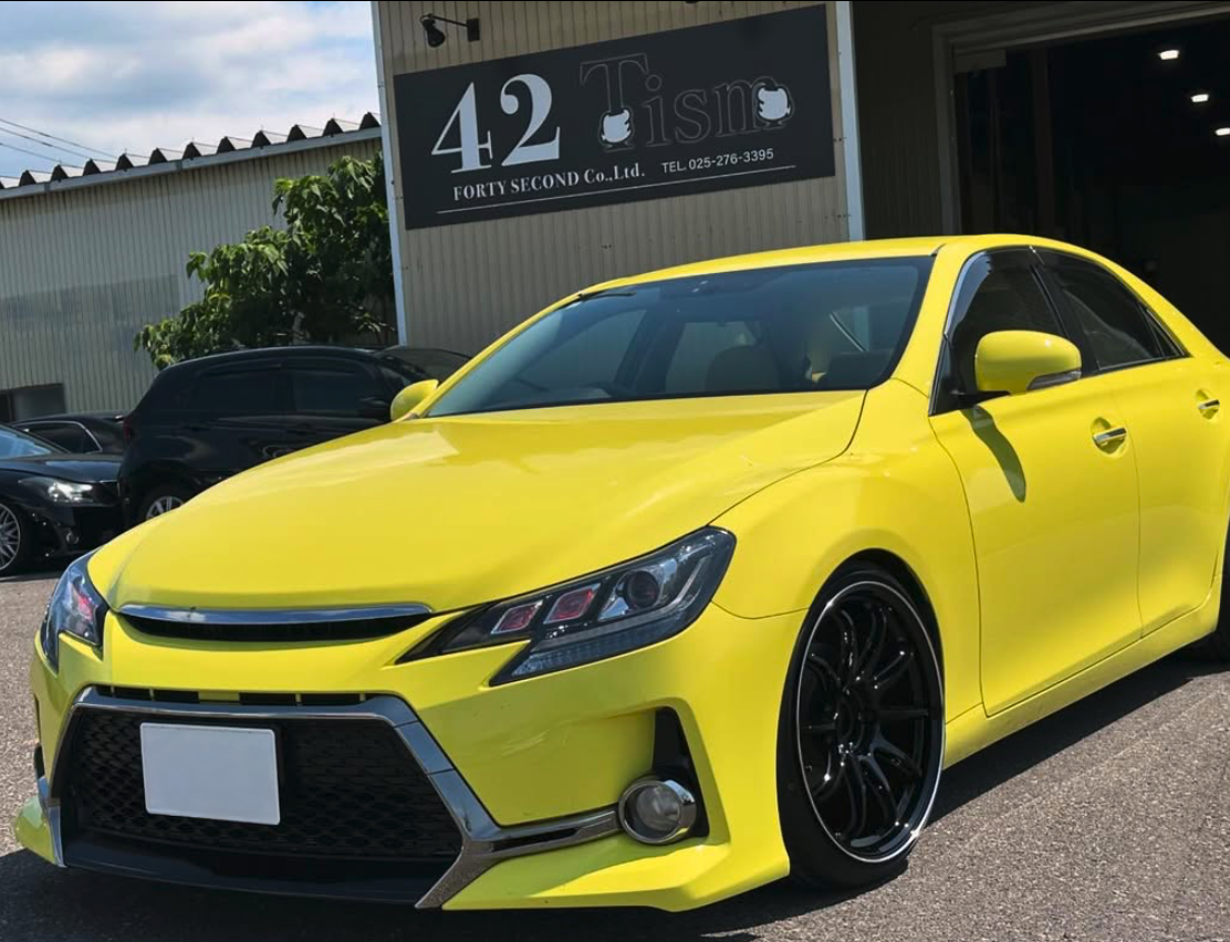 マークX中期イエローレーベル（群馬も・222）